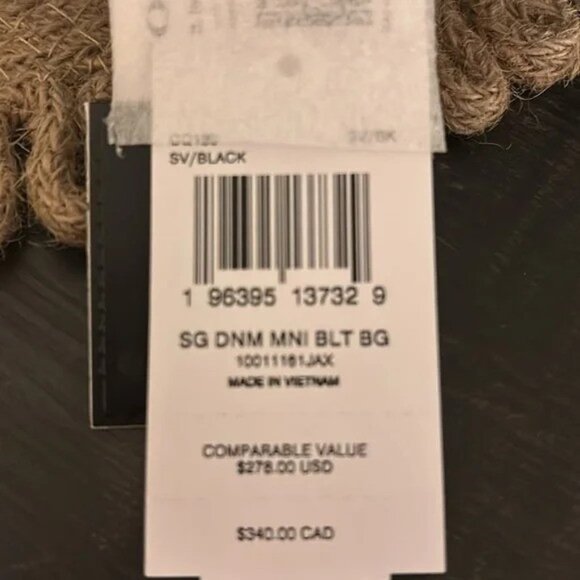 Coach Black Jacquard Crossbody, NWT - Picture 6 of 6